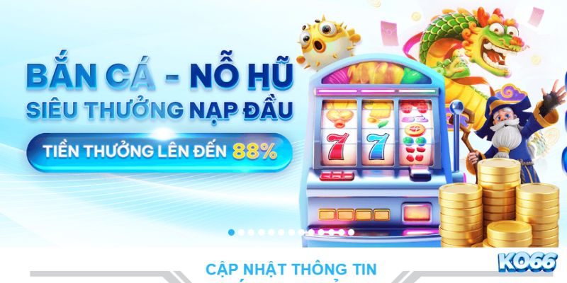 Giao diện KO66 trong nội dung Review KO66 