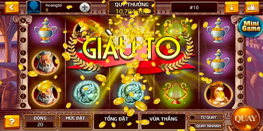 Chơi game slot mọi lúc mọi nơi tại các nhà cái uy tín 